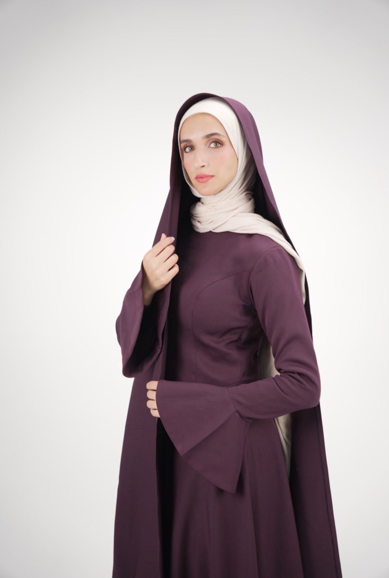 The Sculpted Crepe Evening Dress