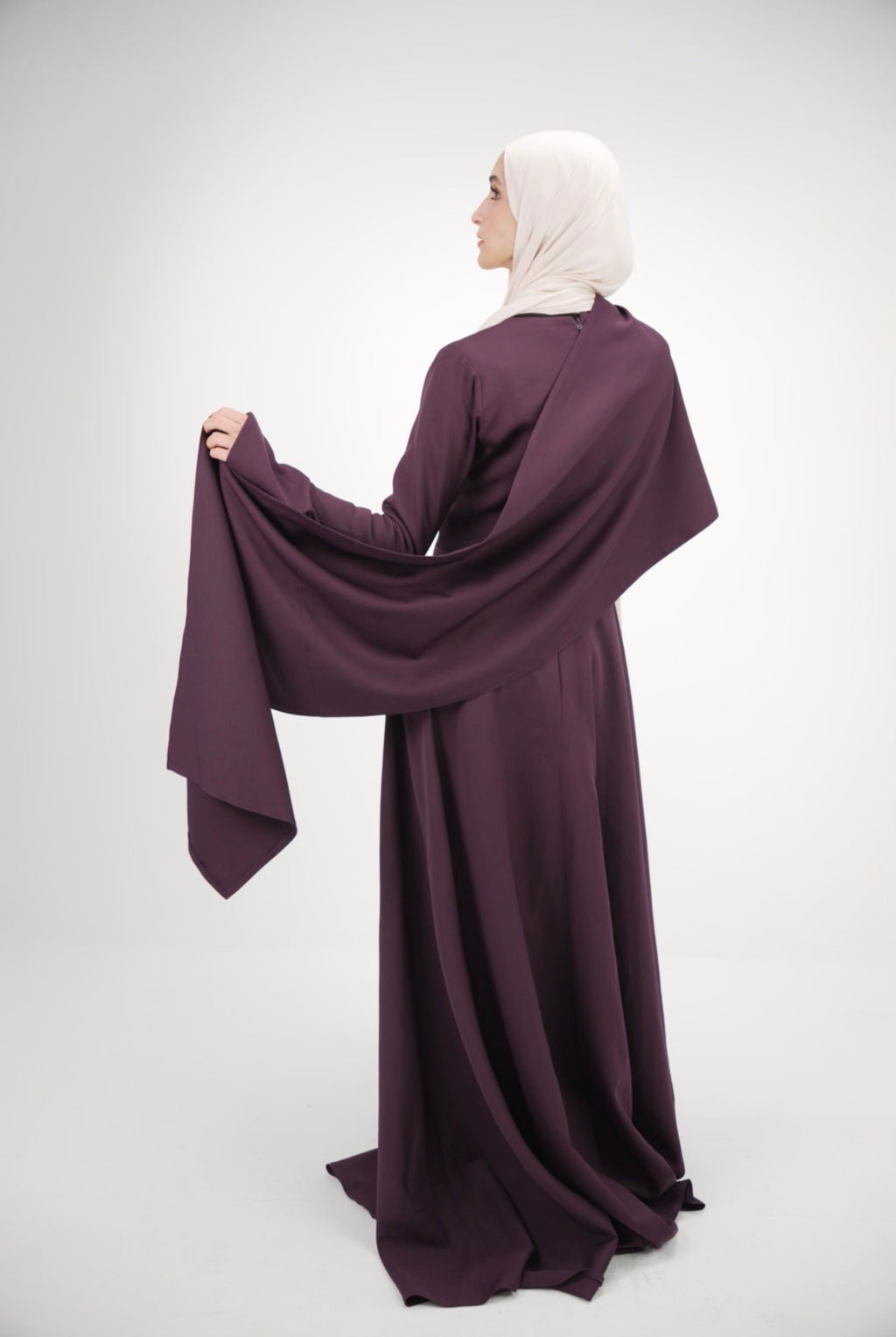 The Sculpted Crepe Evening Dress