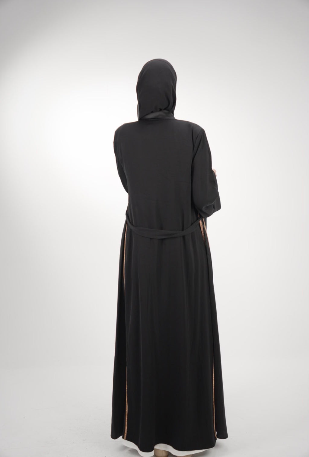 The Element Tassel Zip Abaya