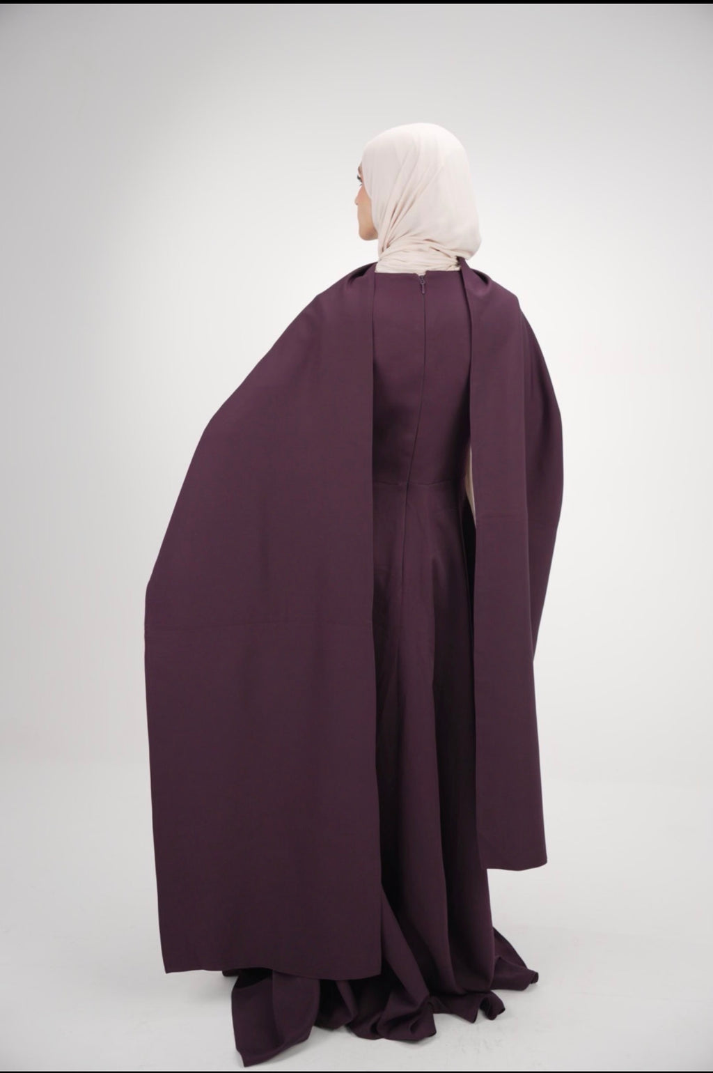 The Sculpted Crepe Evening Dress