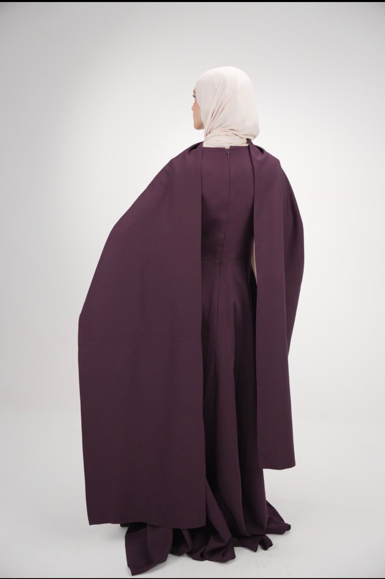 The Sculpted Crepe Evening Dress