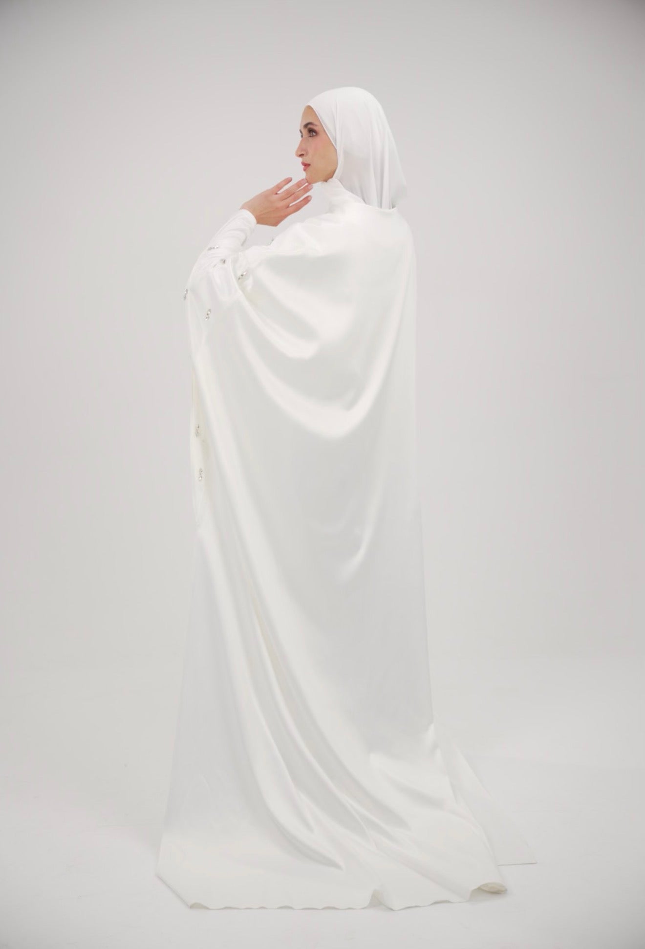 Cedra London – Ivory Pearl Dress