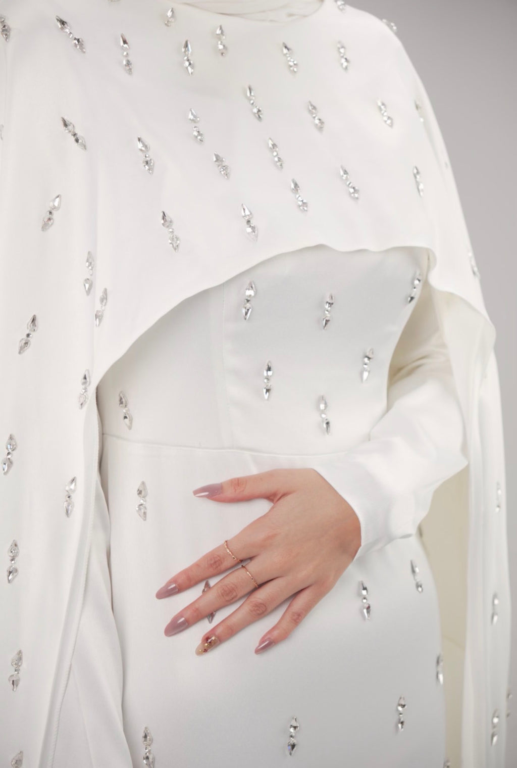 Cedra London – Ivory Pearl Dress