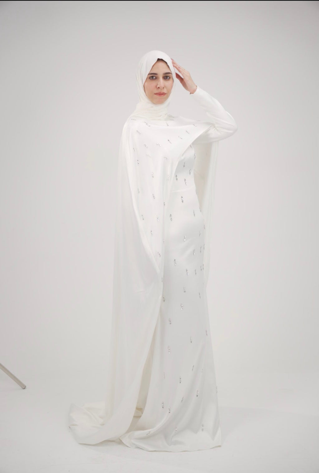 Cedra London – Ivory Pearl Dress