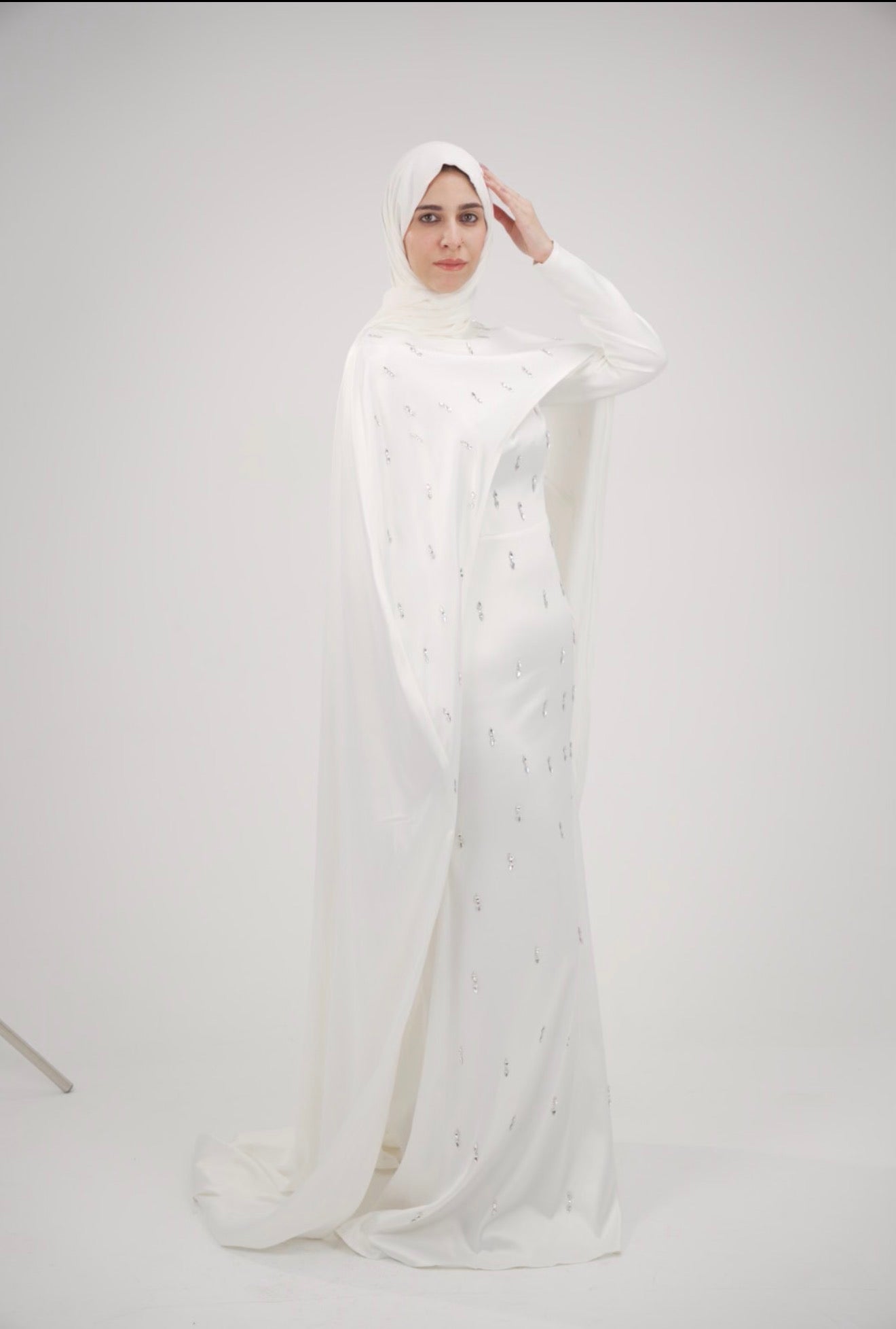 Cedra London – Ivory Pearl Dress